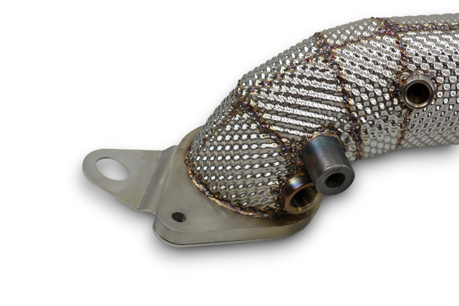 Megane 4 RS downpipe decata isolée pour sorties sur circuit
