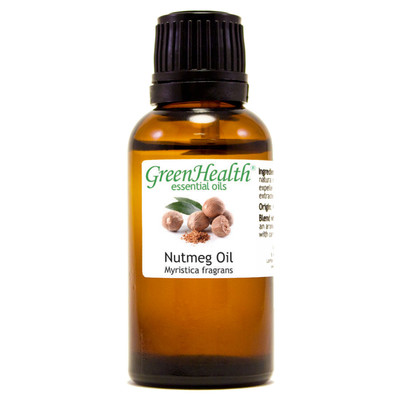 1 fl oz Nutmeg Essential Oil (100% Pure & Natural) - GreenHealth