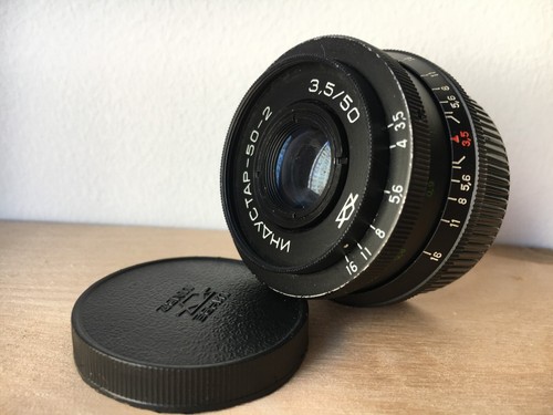 (r12) KMZ Industar 50-2 3.5/50 pancake lens SLR & Digital M42 mount portrait - Picture 3 of 16