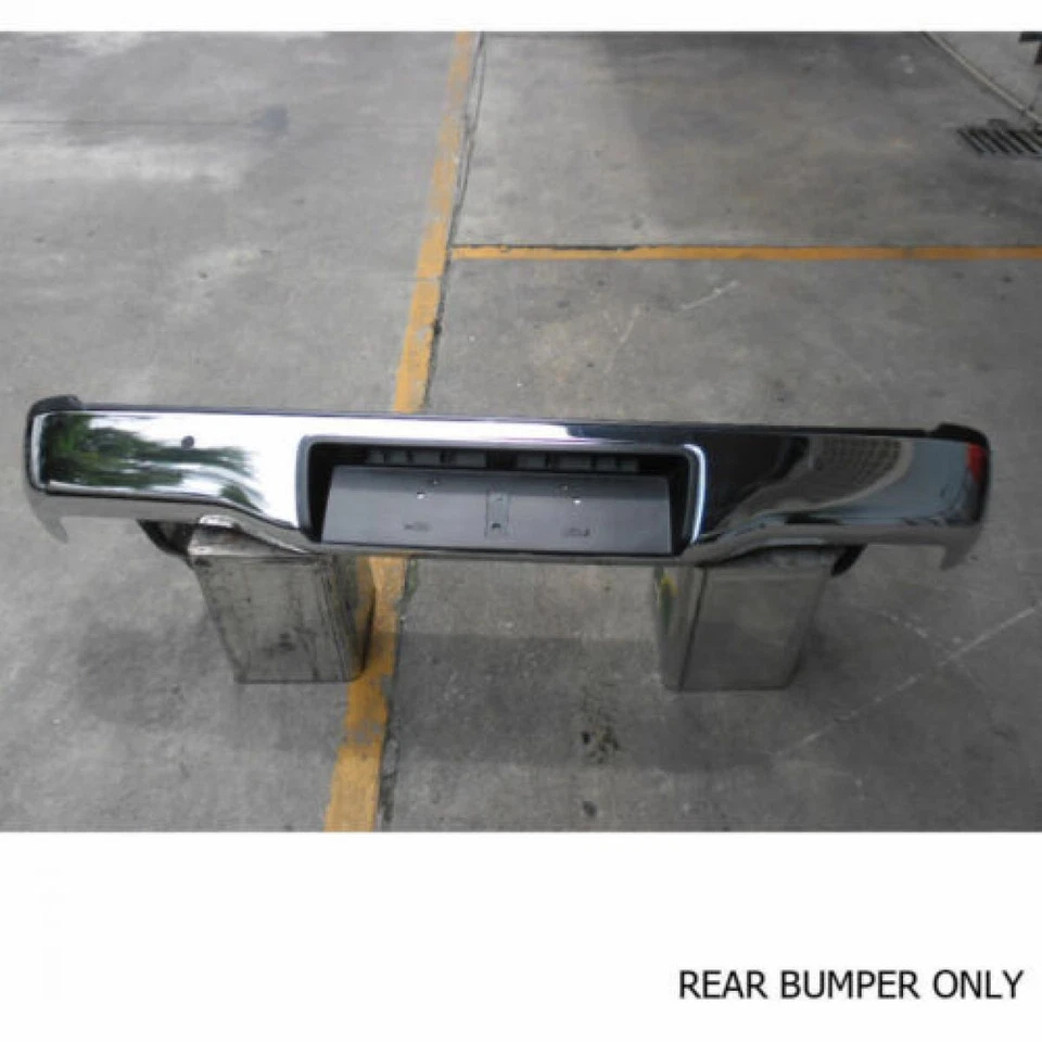 Fit 11-15 Toyota Hilux Pickup Ute Sr Rear Bumper Tail Back Chrome Steel Kun Tgn - Image 2 of 4