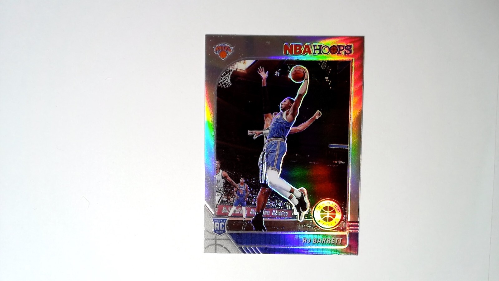2019-20 Panini NBA Hoops Premium Stock - RJ Barrett #201 Silver Prizm (RC)