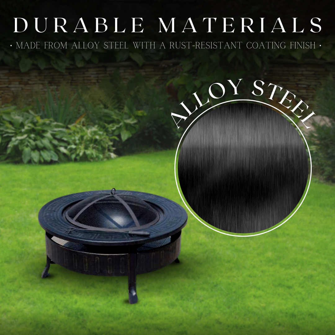 Garden Mile FP32RSG Firepit for sale online | eBay