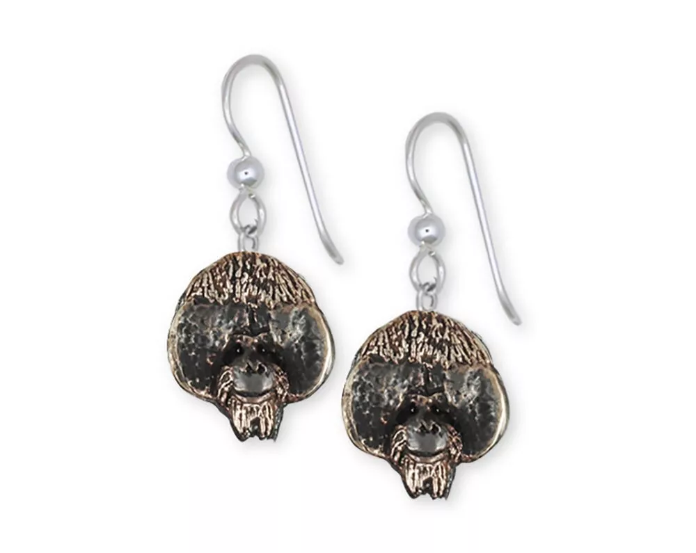 Orangutan earrings store
