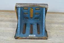 Vtg SHARS Angle PLate Accurate Ground Webbed 6"x5"x4.5" High Tensile Cast Iron