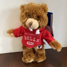 Chicago Bulls Plush Teddy Bear 8" Good Stuff  NBA Official 2009 Authentic Bulls