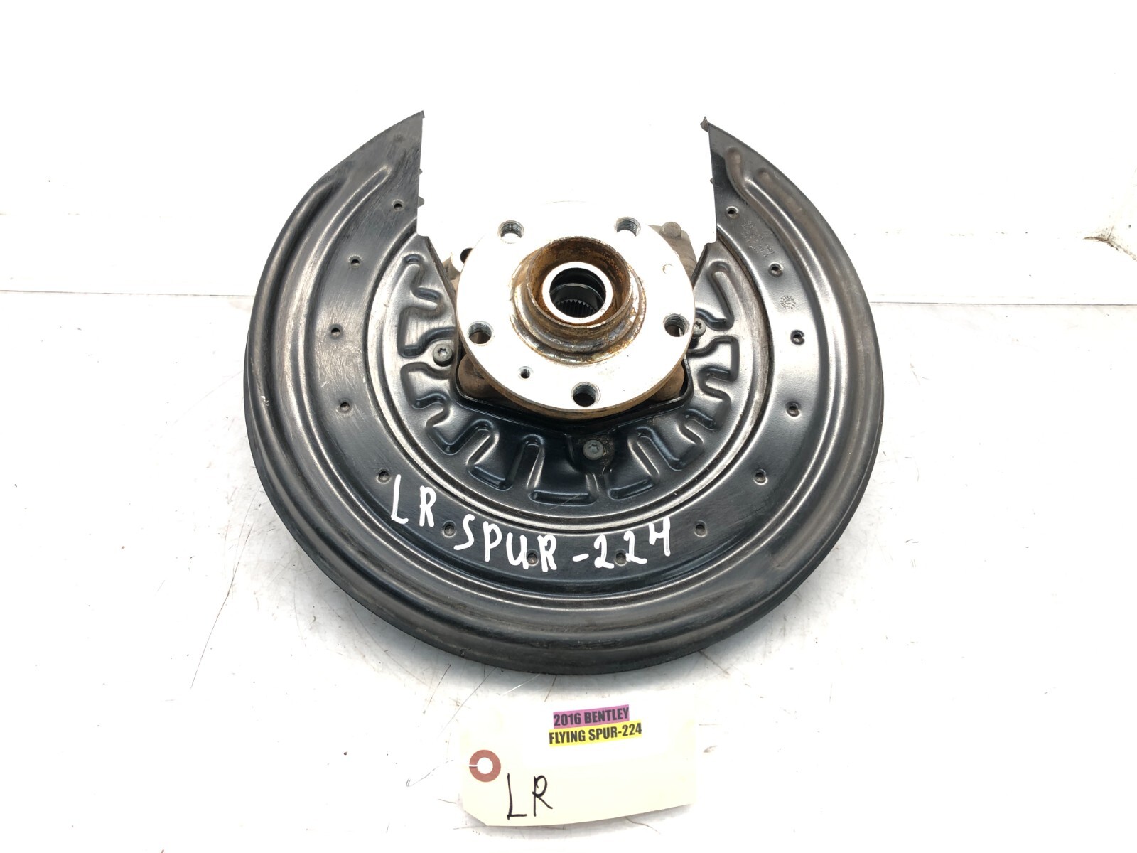 2014-2018 BENTLEY FLYING SPUR AWD LEFT DRIVER REAR SPINDLE KNUCKLE HUB OEM