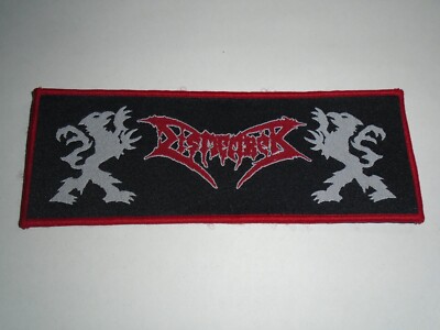 DISMEMBER DEATH METAL WOVEN PATCH