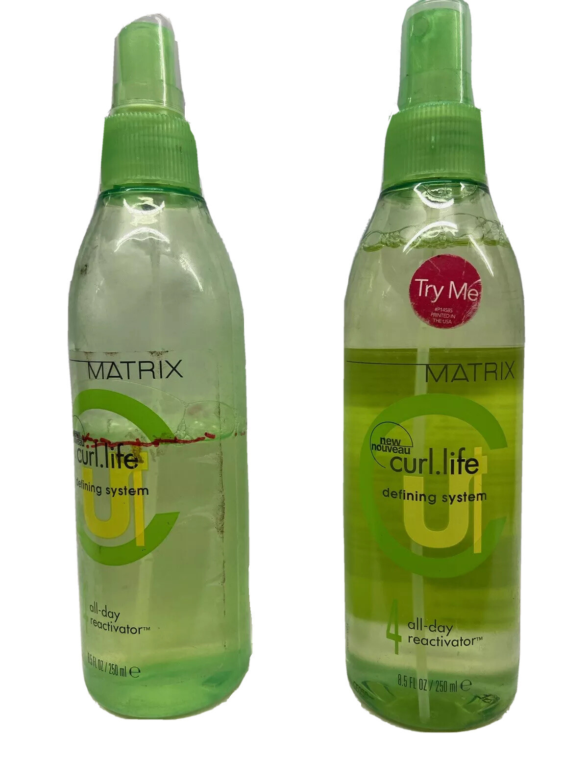 2 MATRIX CURL LIFE #4 ALL DAY REACTIVATOR 8.5OZ PLEASE READ DESCRIPTION