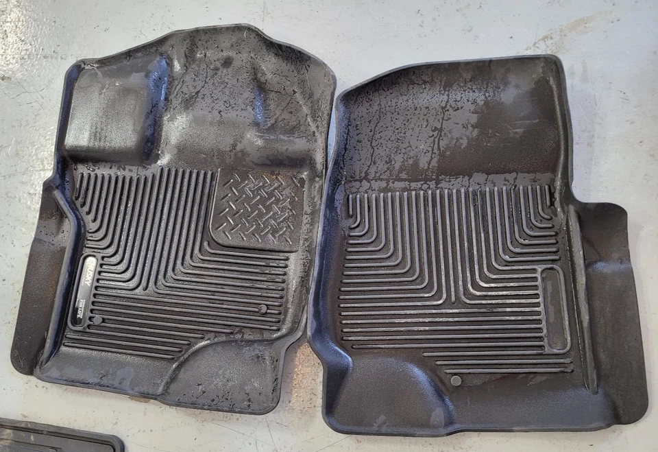 2015-2020 FORD F150/F150 RAPTOR AFTERMARKET HUSKY FLOOR MAT SET; FRONT AND REAR Foto 4 de 4