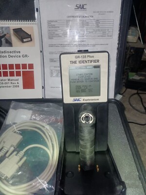   1PCS EXPLORANIUM GR-135 Plus THE IDENTIFIER by DHL or Fedex 90days Warranty
