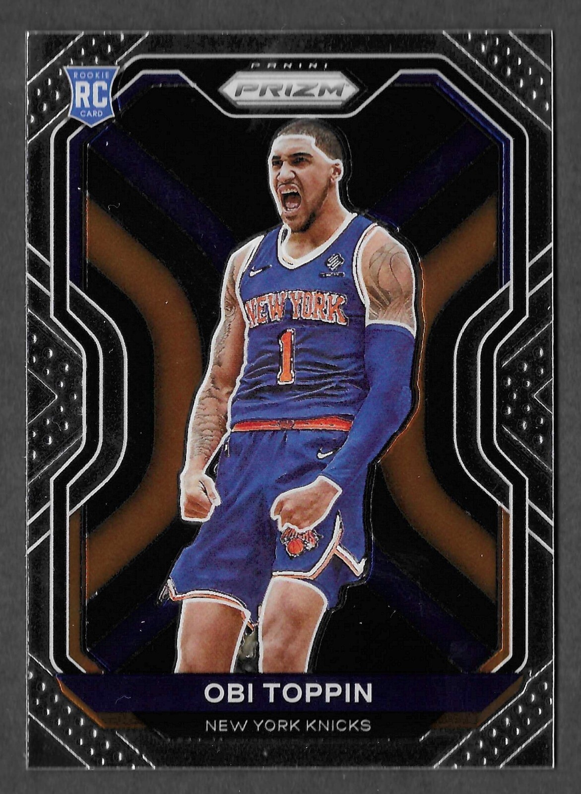 OBI TOPPIN 2020-21 Panini Prizm Base #280 RC Rookie New York Knicks