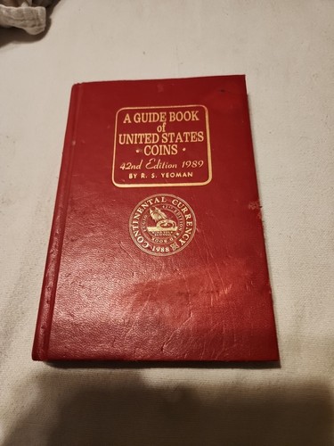 1989 42nd EDITION GUIDE BOOK OF US COINS RED BOOK By: R.S. YEOMAN
