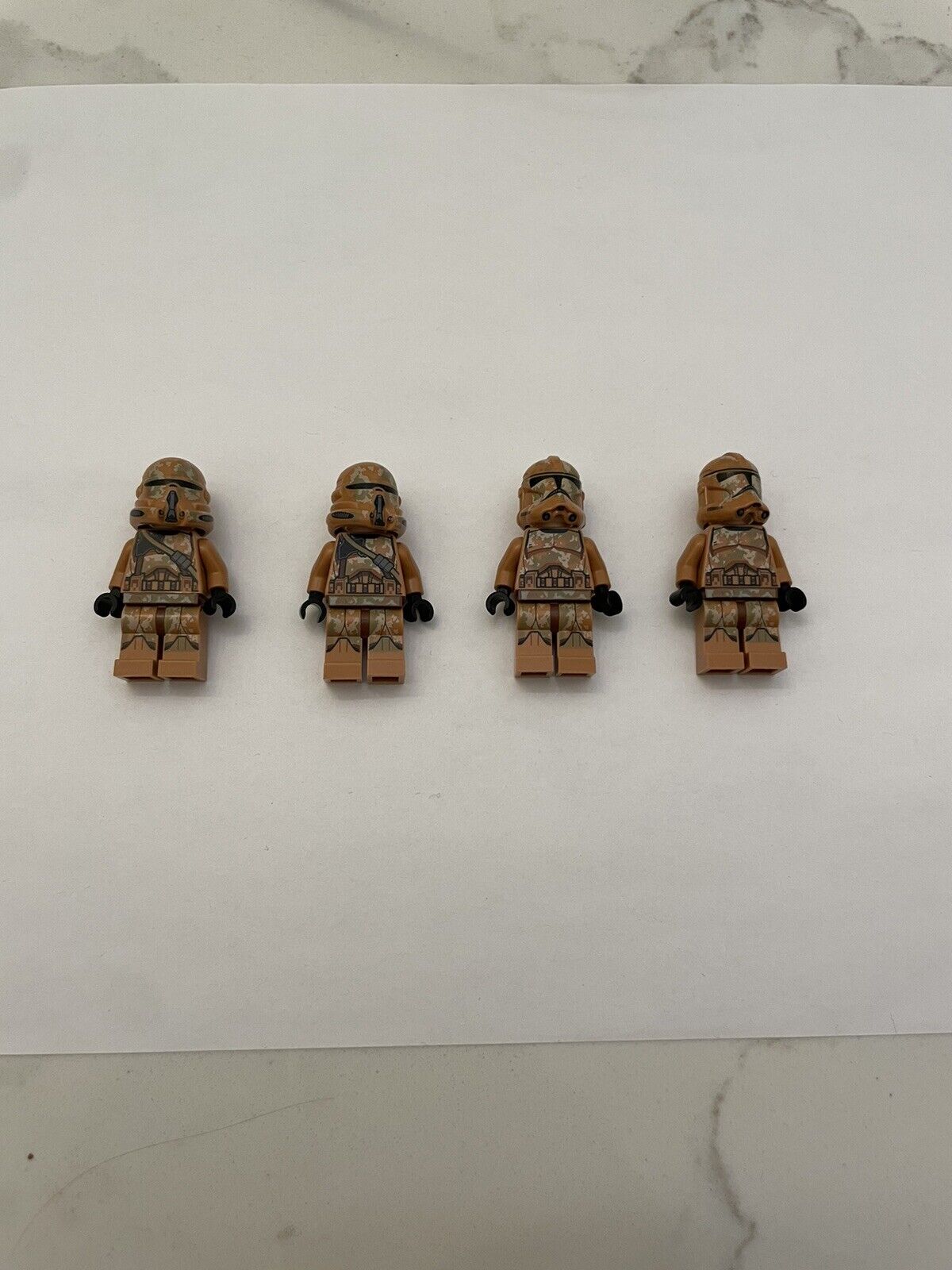 Lego Star Wars Geonosis Clone Troopers (75089) SW0606 And SW0605 Lot of 4