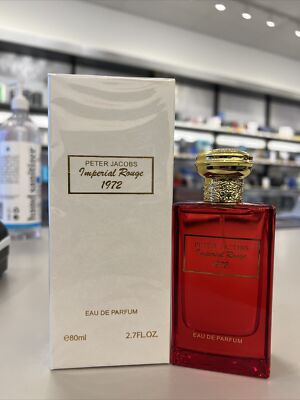Imperial Rouge 1972 Peter Jacobs Women Perfume EDP Spray 2.7oz 80ml NIB Sealed