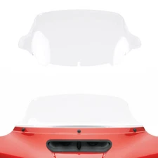 10.5'' Clear Windshield Windscreen For Harley Street Electra Glide 2014 - 2022