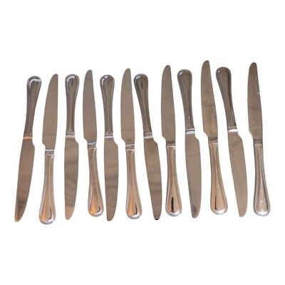 Wallace 18/10 Stainless Steel Royal Thread 12 Piece Dinner Knives