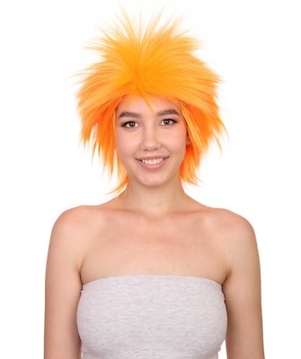 80er Jahre Rockstar Disco Funky Punk Collection Damen Perücke mehrere Farben