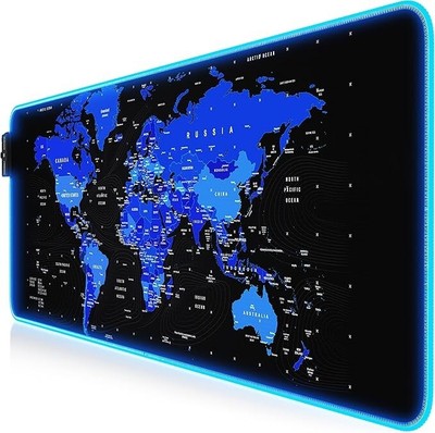TİTANWOLF -  RGB Gaming Mauspad - 800x300 mm - XXL Mousepad - LED Multi Color