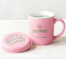 Harry Potter Tully's Coffee HARRY 11th Birthday Pink Mug 260ml JAPAN Limited NEW