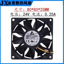 Delta FFB0824HH 8025 DC24V 0.25A 3-Wire Inverter Cooling Fan
