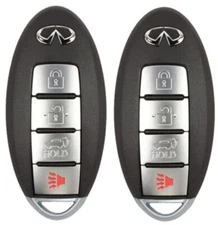 2 NEW Smart Key For INFINITI QX56 2011 2012 2013 Proximity CWTWB1U787 Hatch A+++