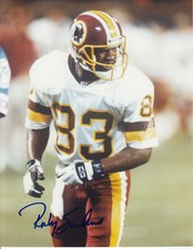 Ricky Sanders #12 8x10 Signed Photo W/COA  Washington Redskins 031019