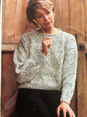 aran tunic knitting pattern