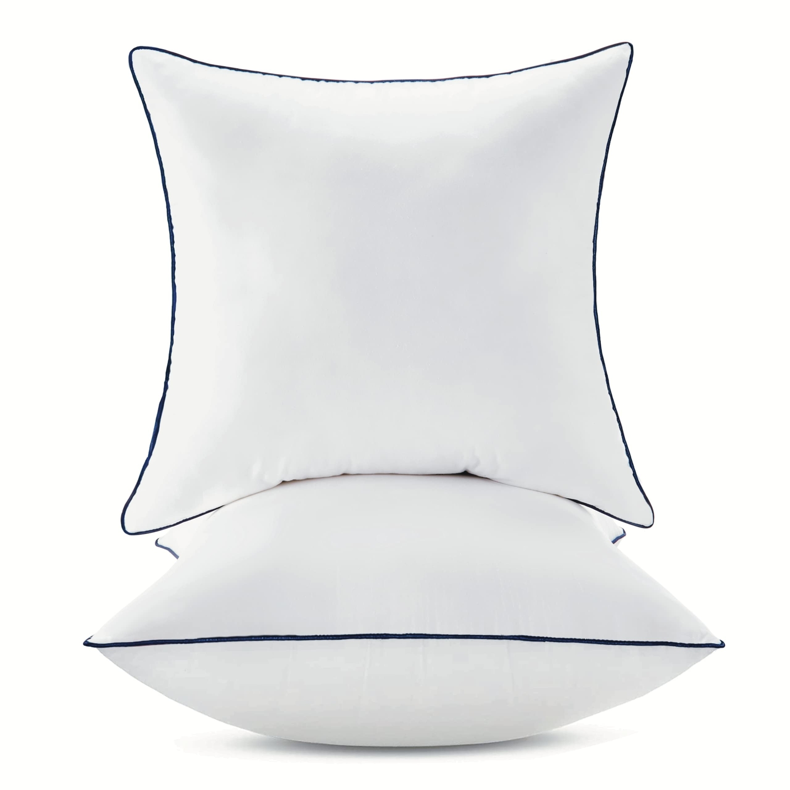 20x20 Pillow Inserts Set of 2 with 100% Cotton Cover Couch Pillows Bed Pillow...