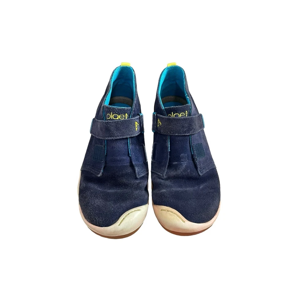 Zapatillas altas de gamuza PLAE Lou azul marino talla niño 2 Foto 2 de 4