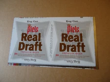 Piels Real Draft Beer MISPRINT !!!! Brooklyn NY Allentown PA steel flat for can