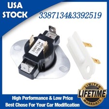 3387134 3392519 Kit Dryer Cycling Thermostat Thermal Fuse For Whirlpool Kenmore