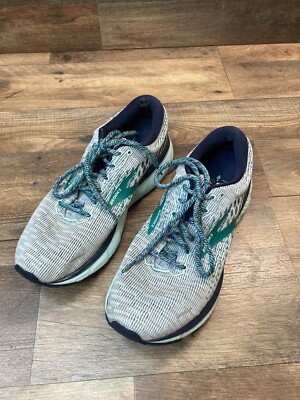 Brooks Ghost 13 Women's Running Shoes Size B (Medium) Gray/Green  1203381B067