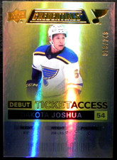 2021-22 21/22 Credentials Debut Ticket Access Yellow #88 Dakota Joshua / 249