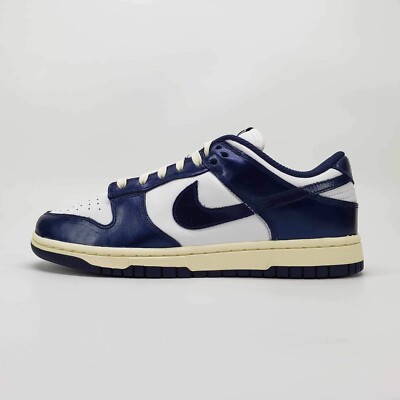 Nike Dunk Low PRM Vintage Navy Size Womens 10 / Mens 8.5 FN7197-100 In Hand