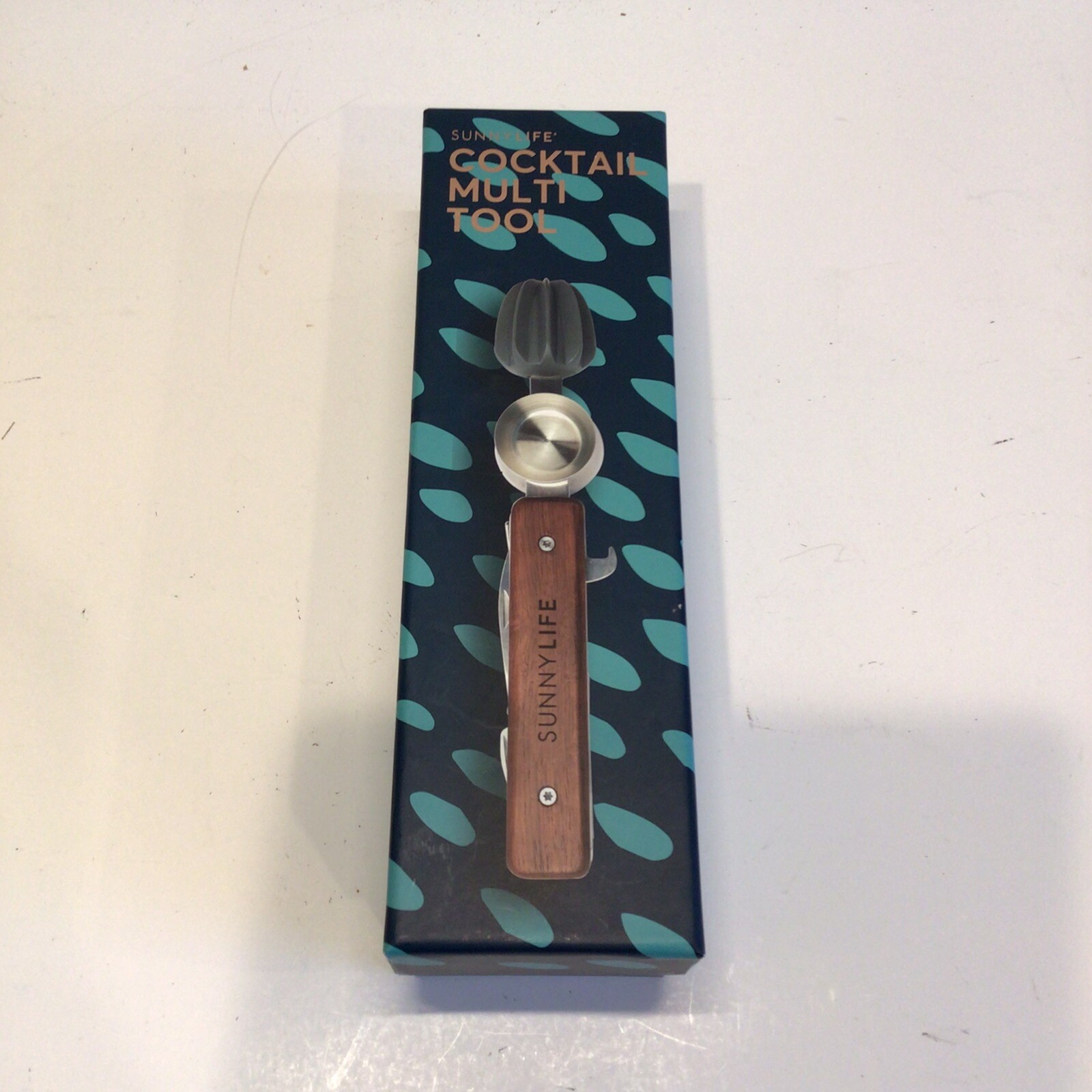 Sunnylife Sunny Life Cocktail Bar  Stainless Steel Brand New Multi-Tool NIB