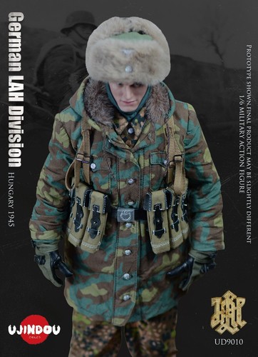Figura de acción UJINDOU WWII División Alemana LAH Hungría 1945 1/6 UD9010 EN STOCK - Imagen 6 de 12