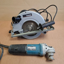 Makita 5703R Adjustable Circular Saw + Makita 9565CR 125mm Angle Grinder - 110v