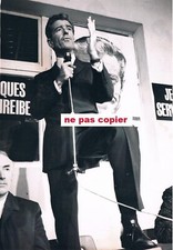 PHOTO DE PRESSE AGIP DE JEAN JACQUES SERVAN SCHREIBER