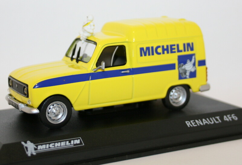 Altaya 1/43 Diecast Renault 4F6 Michelin Livery Scale Model