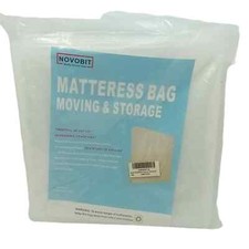 Plastic Mattress Bag for Moving  Storage 2Pk Twin/Full
