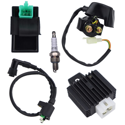 CDI Ignition Coil Relay Regulator For 50cc ATV Go Kart Dirt Bike Pit Bike...
