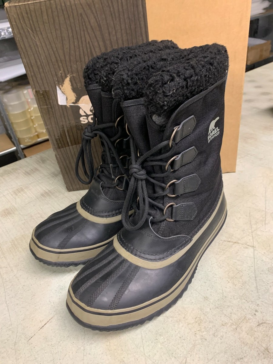 Sorel Men's Waterproof 1964 Pac Nylon Black Tusk Snow Boots - Pick