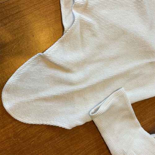 Madewell Women's White Thermal Long Sleeve Tee Size S - Picture 2 of 4