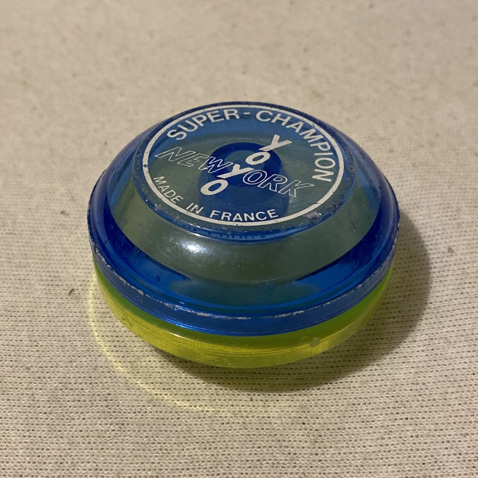 Yoyo New York Super Champion Made In France Jouet Vintage Sans Ficelle - Photo 3/4