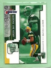 BRETT FAVRE - 2001 Fleer Game Time - #81 - Packers - $1.00 Shipping