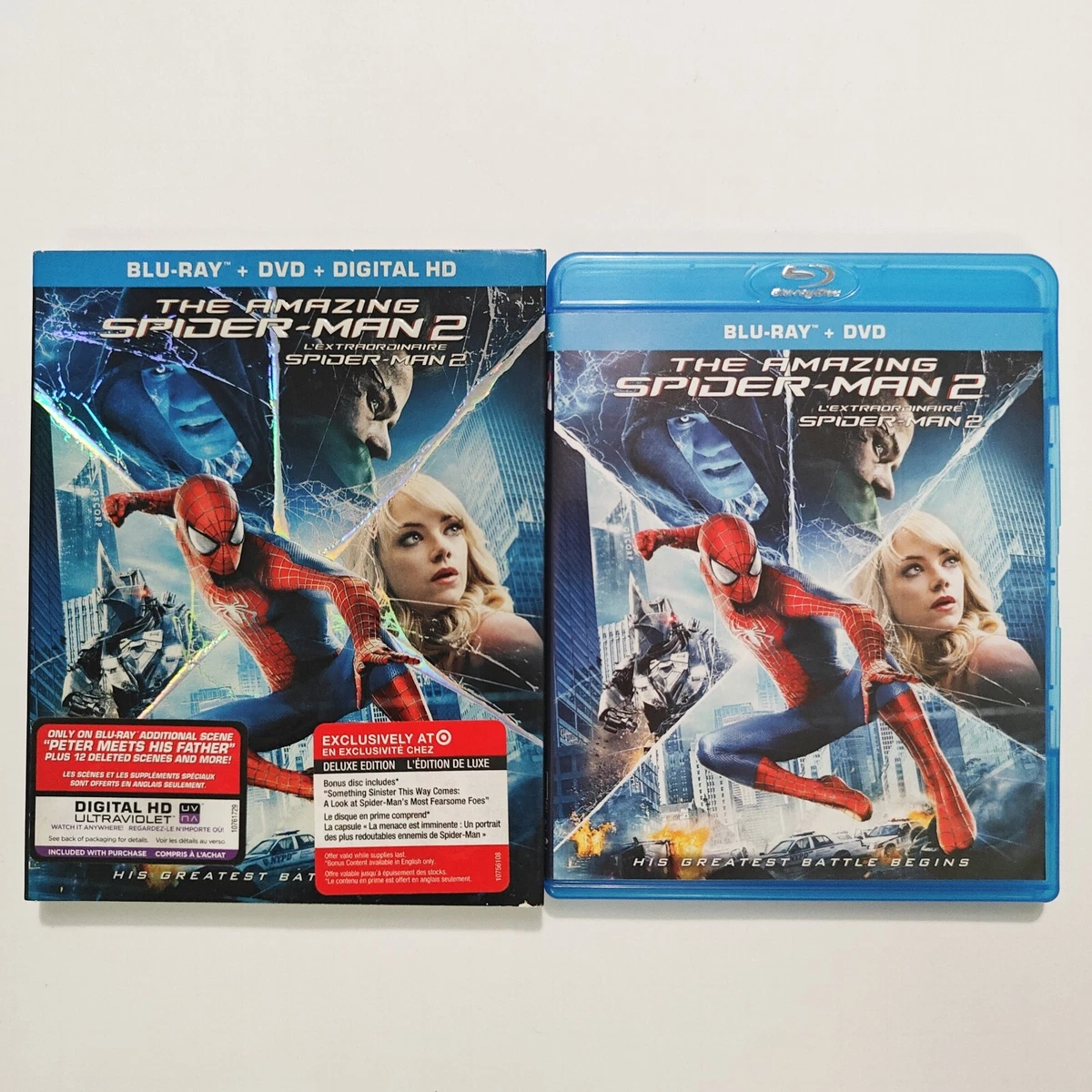 Preços baixos em The Amazing Spider-man 2 Box de DVDs e discos Blu
