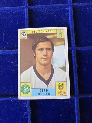Panini Gerd Müller Deutschland WM Mexico 1970 Fußballer Fußball