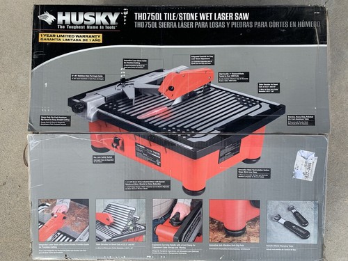 Husky THD750L Tile Stone Wet Saw 