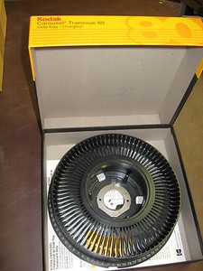 KODAK 80 SLIDE Projection CAROUSEL no slides NEW Old 1990 Stock in Original BOX 
