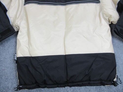 VINTAGE Southpole Jacket Mens Extra Large Beige Reversible Y2K Puffer Coat NEW - 第 16/20 張圖片